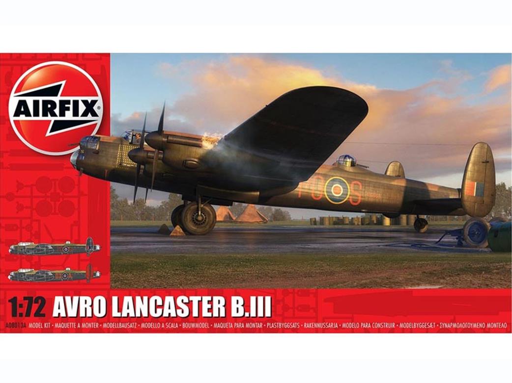 Airfix 1/72 A08013A Avro Lancaster B.I/B.III Bomber Aircraft Kit