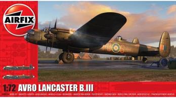 Airfix A08013A 1/72nd Avro Lancaster B.I/B.III Bomber Aircraft KitNumber of Parts 234  Length 294mm Wingspan 432mm