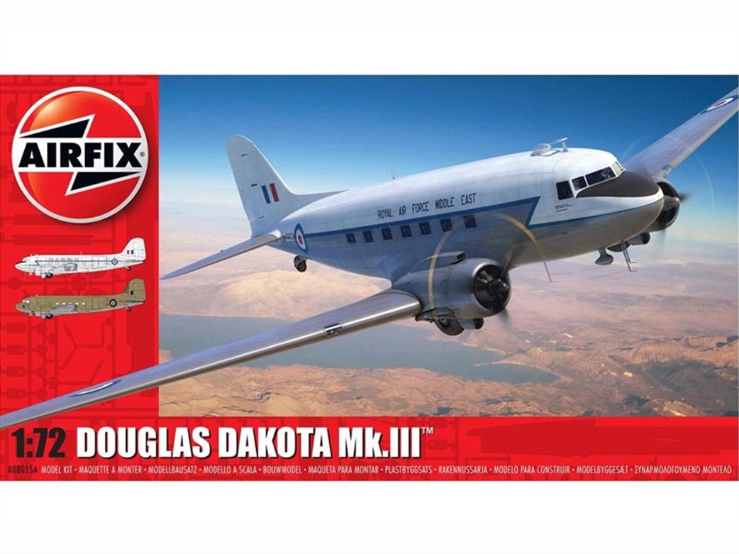 Airfix 1/72 A08015A Douglas Dakota MkIII RAF Edition Aircraft Kit