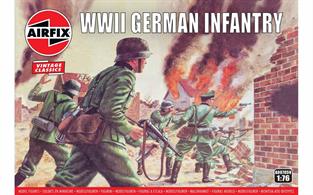 Airfix 1/72 WWII German Infantry Figures A00705Number of Figures 48
