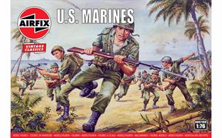 Airfix 1/72 WWII US Marines Figure Kits A00716Number of Figures 46