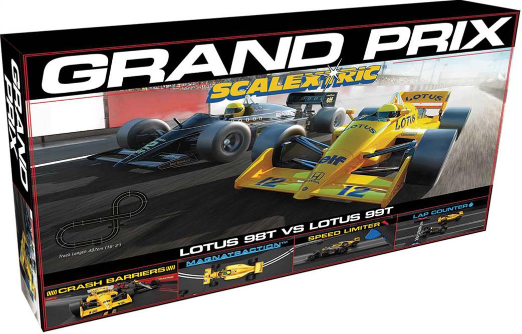 Scalextric 1/32 C1432M 1980's Grand Prix Race Set