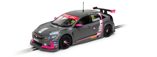 For 2021 BTC racing hired promising young lady racer Jade Edwards to pilot their third and final Honda Civic Type R. In a tough year Jade has performed very well but has at times been the victim of others overzealous moves, resulting in some hefty bumps, but this is all part of the world of cut and thrust BTCC racing!