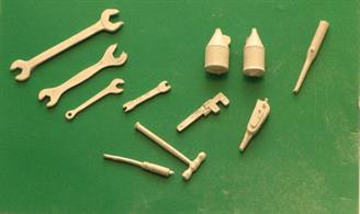 Springside SP19 0 Gauge Locomotive Tool SetSpringside steam locomotive tools set.We regret this set is currently out of stock at the distributor.