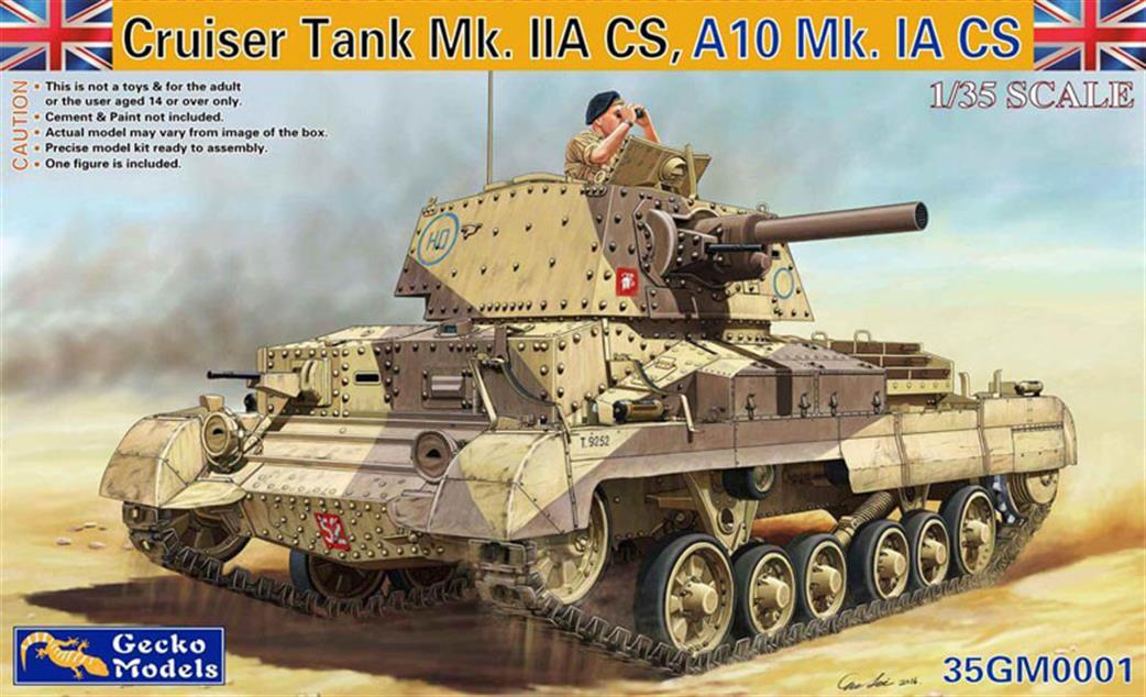 Gecko Models 1/35 35GM0001 Cruiser Tank Mk11ACS A10Mk 1A CS Kit