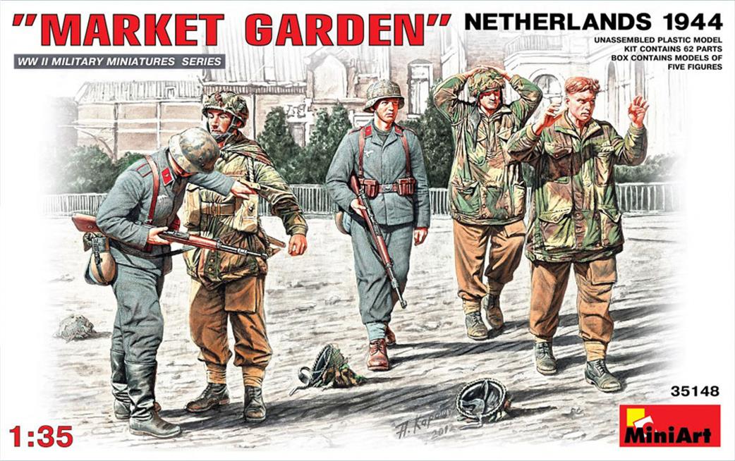 MiniArt 1/35 35148 Market Garden Netherlands 1944 Plastic Figure Set