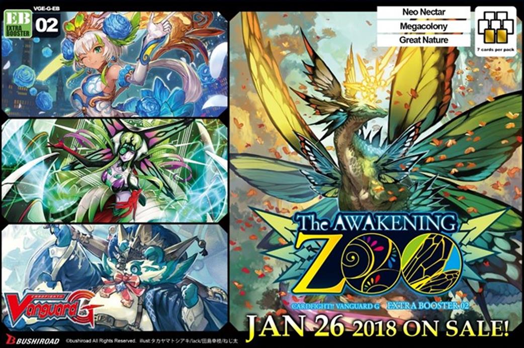 Bushiroad  VGE-G-EB02 CFV The Awakening Zoo Extra Booster