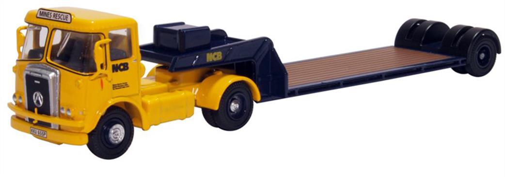 Oxford Diecast 76ATK004 Atkinson Borderer Low Loader NCB Mines Rescue Lorry Model  1/76