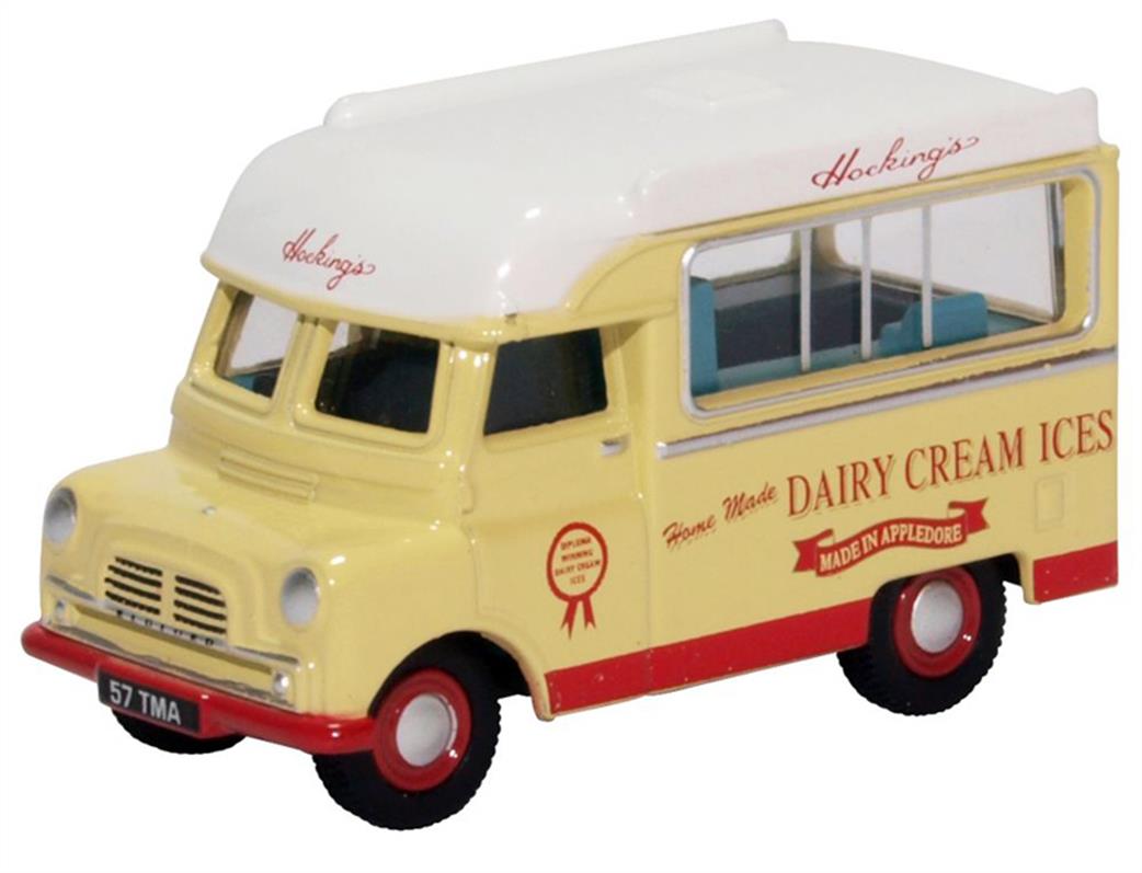 Oxford Diecast 1/76 76CA030 Bedford CA Ice Cream Van Hockings