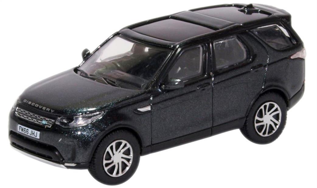 Oxford Diecast 1/76 76DIS5002 Land Rover Discovery 5 HSE LUX Santorini Black