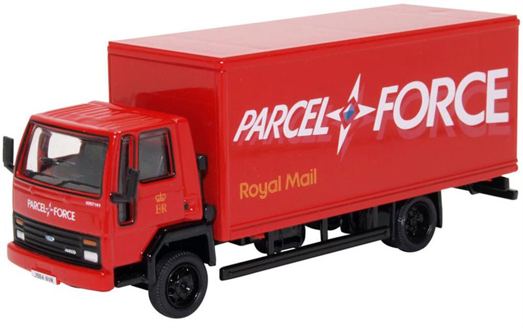 Oxford Diecast 1/76 76FCG005 Ford Cargo Box Van Parcelforce