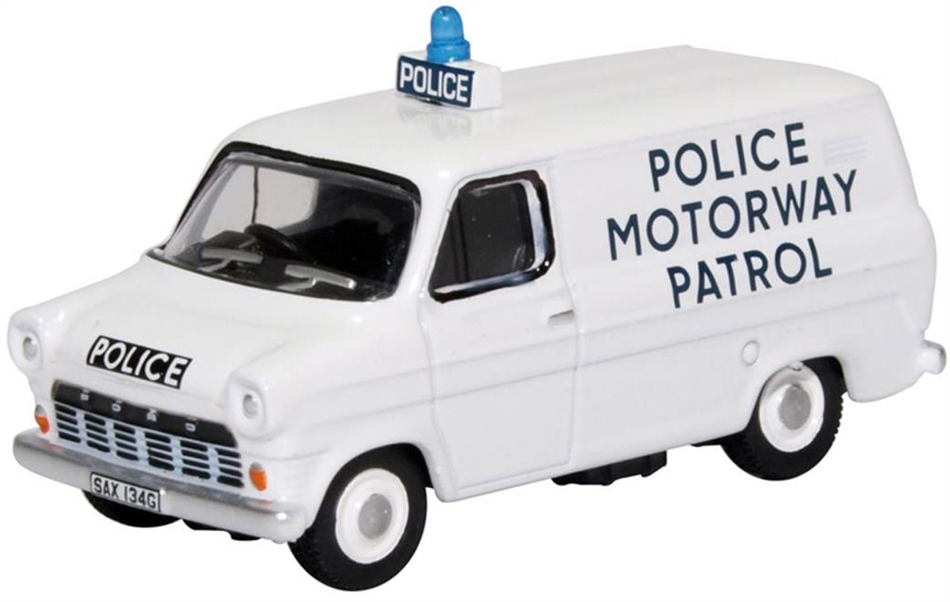 Oxford Diecast 1/76 76FT1007 Ford Transit Mk1 Motorway Police Patrol Gwent Model