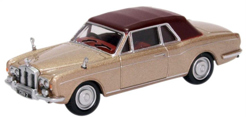 Oxford Diecast 1/76 76RRC002 Rolls Royce Corniche Persian Sand