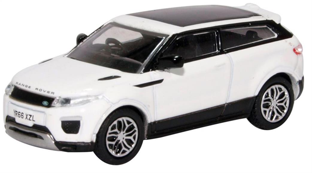 Oxford Diecast 1/76 76RRE002 Range Rover Evoque Coupe (Facelift) Fuji White