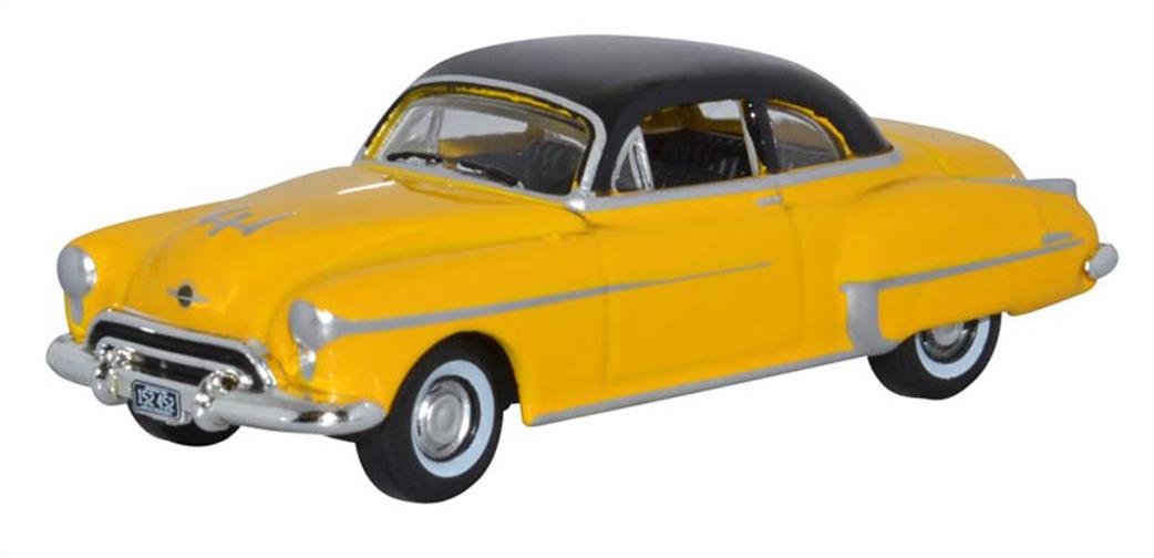 Oxford Diecast 1/87 87OR50003 Oldsmobile Rocket 88 Coupe 1950 Yellow/Black