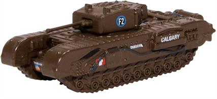 Churchill Tank 1st Canadian Army Brigade Dieppe 1942