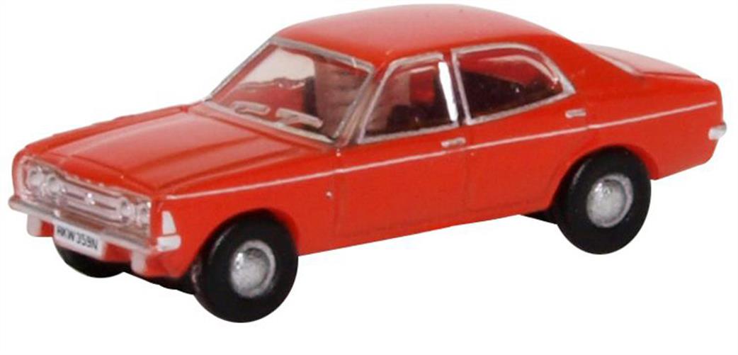 Oxford Diecast 1/148 NCOR3003 Ford Cortina MkIII Sebring Red