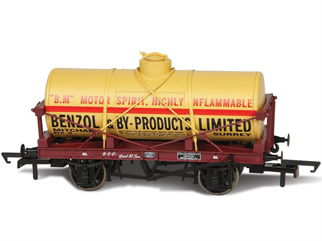 Oxford Rail OO OR76TK2004 Benzol and By Products Limited No.1000 12 Ton Oil Tank Wagon