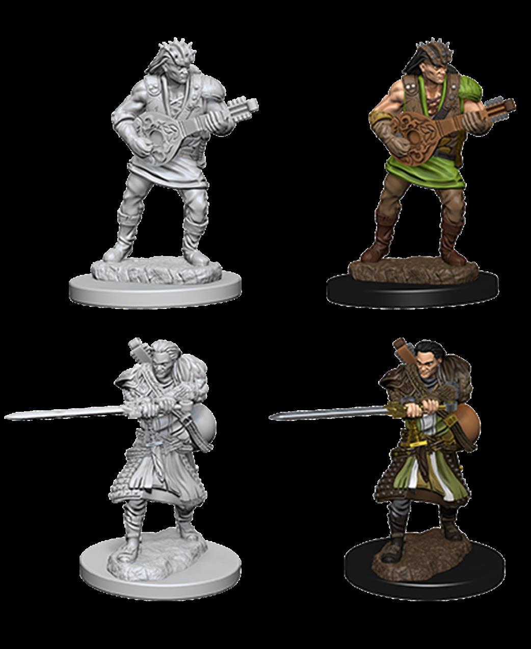 Wizkids  72632 Human Male Bard: D&D Nolzur's Marvelous Unpainted Miniatures