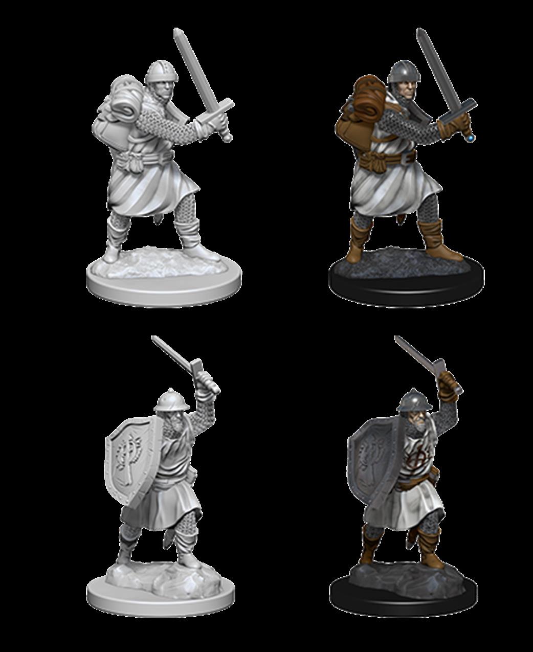 Wizkids  73185 Infantrymen: Pathfinder Deep Cuts Unpainted Miniatures