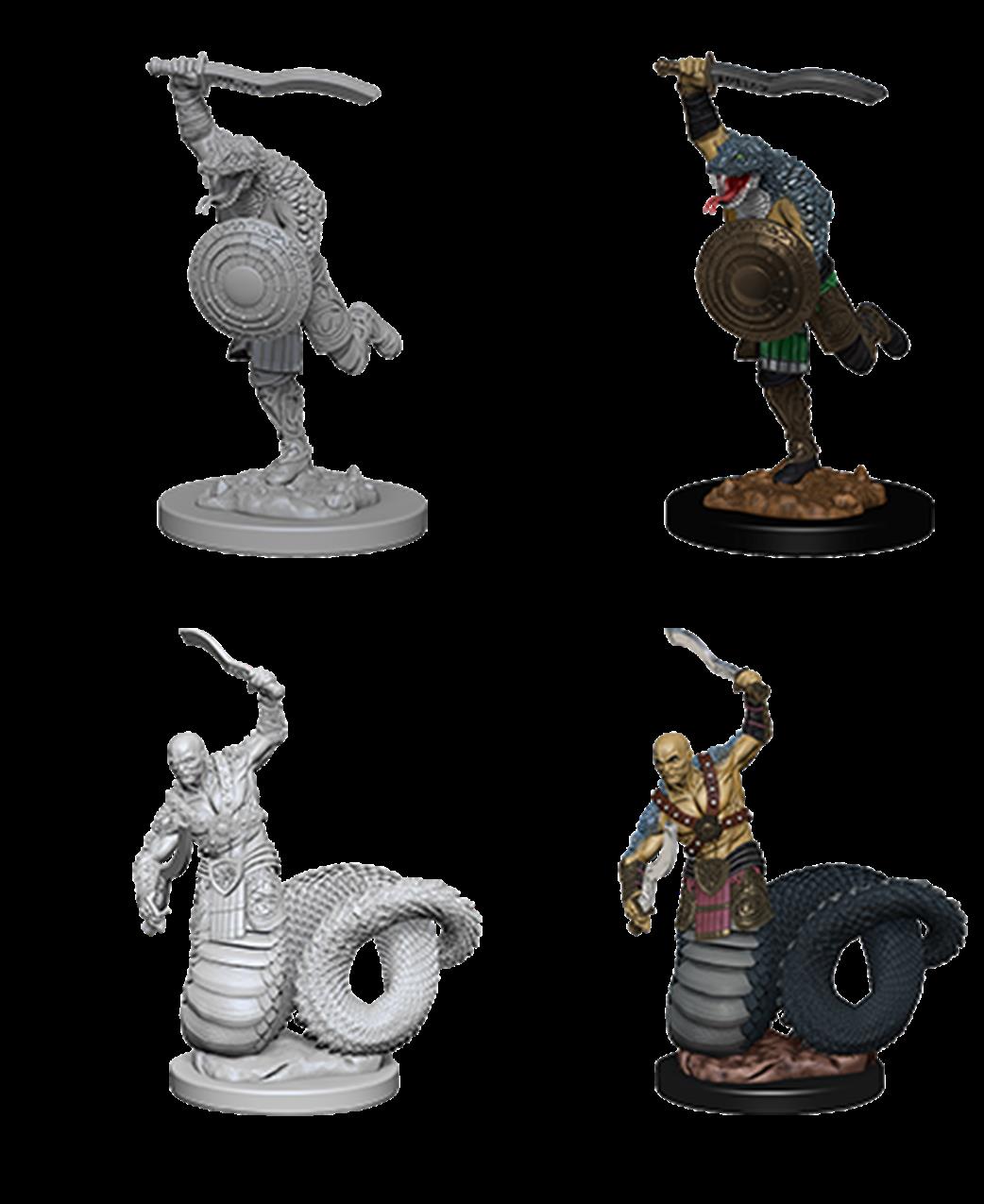 Wizkids  73195 Yuan-Ti Malisons: D&D Nolzur's Marvelous Unpainted Miniatures