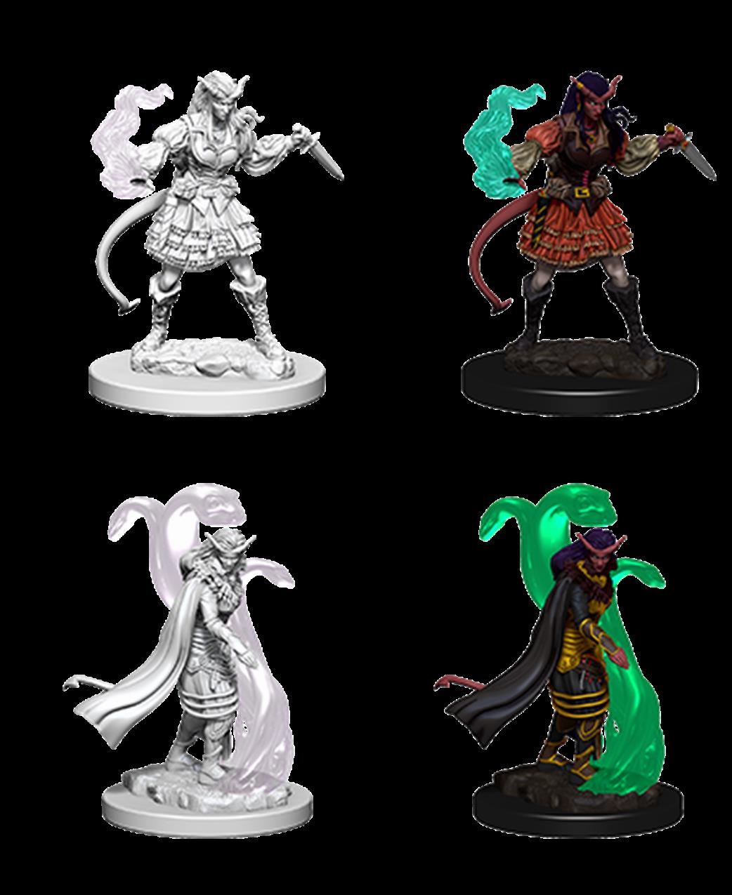 Wizkids  73202 Tiefling Female Sorcerer: D&D Nolzur's Marvelous Unpainted Miniatures