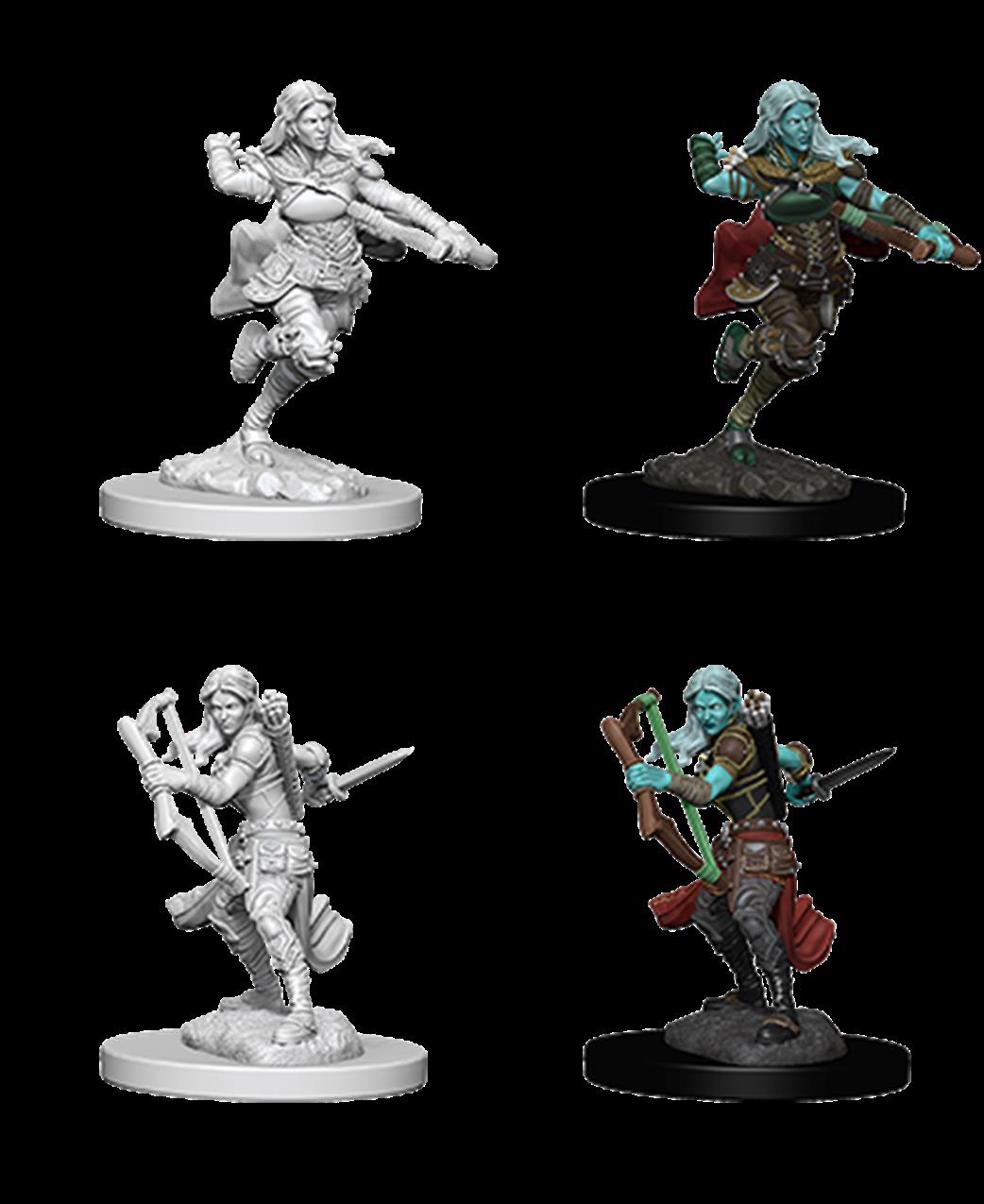 Wizkids  73204 Air Genasi Female Rogue: D&D Nolzur's Marvelous Unpainted Miniatures