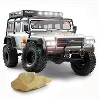 Upsize your trail experience with the Kanyon from FTX. This XL sized 1:10 scale vehicle is perfect for tackling any adventure you throw at it over varied terrain. Multi-link suspension featuring adjustable oil filled shock absorbers, provide excellent articulation to help you manage the rough stuff