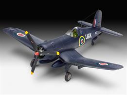 Revell 03917 1/72 Scale F4U-1B Corsair Royal NavyLength 148mm Number of Parts 61 Wingspan 169mmGlue and paints are required