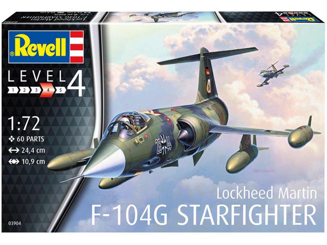 Revell 1/72 03904 F-104G Starfighter kit