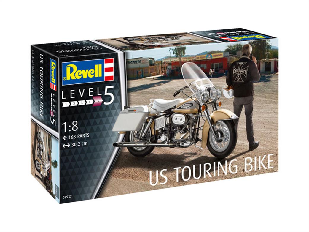 Revell 1/8 07937 US Touring Bike Motorbike Kit