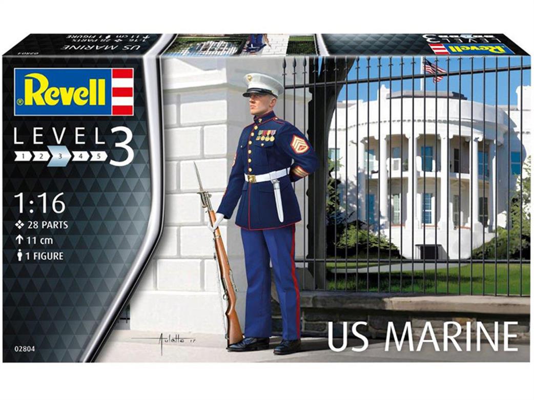 Revell 1/16 02804 US Marine Figure Kit