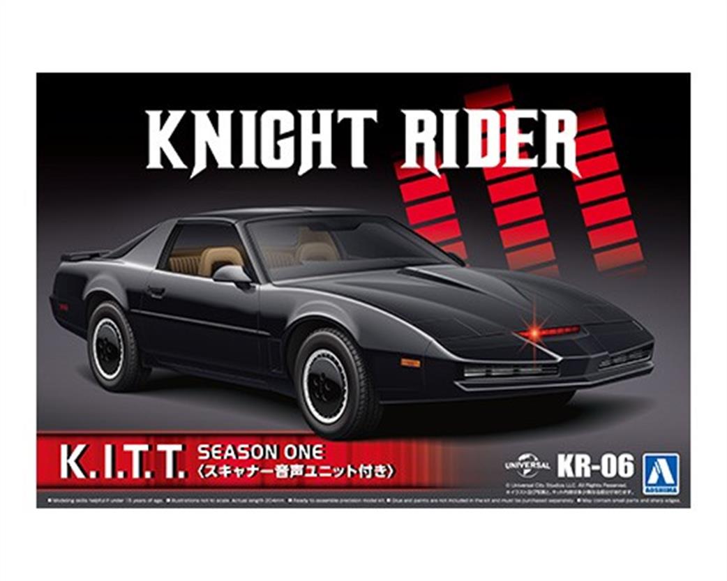 Aoshima  KR-06 Knight Rider KITT Season One Plastic car Kit