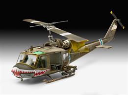 Revell 04960 1/35 Scale  Bell UH-1C HelicopterGlue and paints are required to assemble and complete the model (not included)