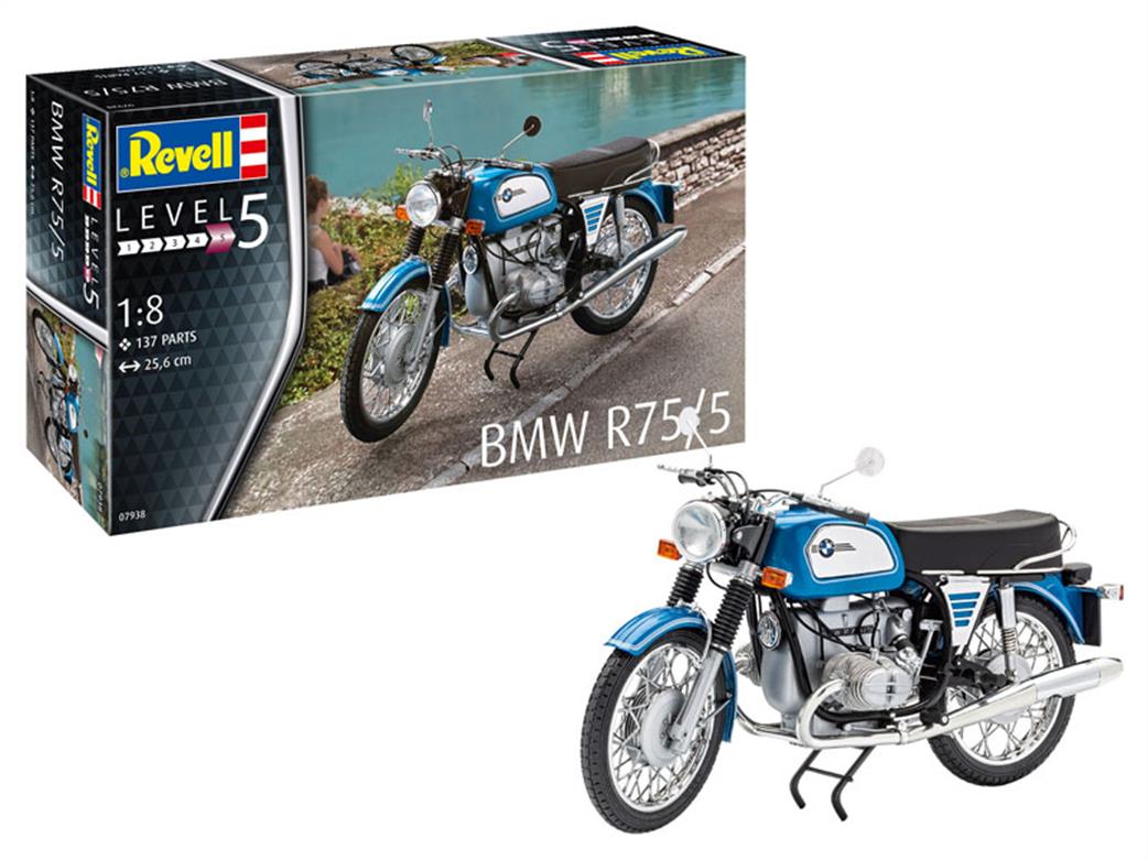 Revell 1/8 07938 BMW R75/5 Motor Cycle Kit