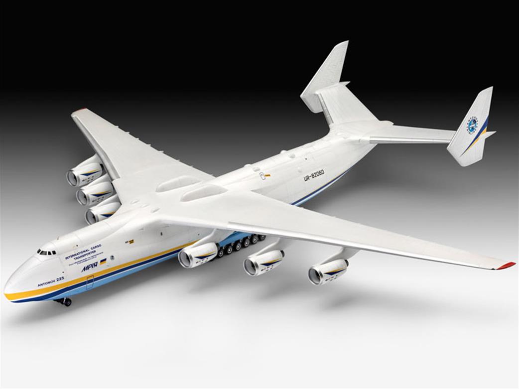 Revell 04958 Antonov An-225 Mrija Heavy Lift Aircraft Kit 1/144
