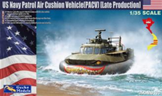 Price to be advised The Patrol Air Cushion Vehicle (PACV), also known as the Air Cushion Vehicle (ACV) in Army and Coast Guard service, was a United States Navy and Army hovercraft used as a patrol boat in marshy and riverine areas during the Vietnam War between 1966 and 1970. Six hovercraft were built, three for the Army and three for the Navy.