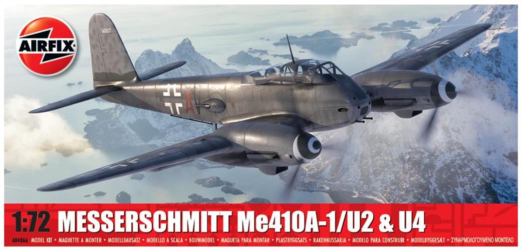 Airfix 1/72 A04066 Messerschmitt Me410A-1/US U4 Hornisse Kit
