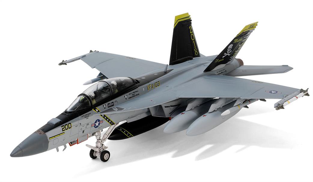 Unimax Forces of Valor 1/72 FOV814034A F/A-18F Super Hornet VFA-103 Jolly Rogers