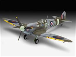 Revell 63897 1/72 Scale Supermarine Spitfire Mk. Vb Model SetLength 127mm    Number of Parts 42    Wingspan 155mmSupplied with glue and paints to assemble and complete the model