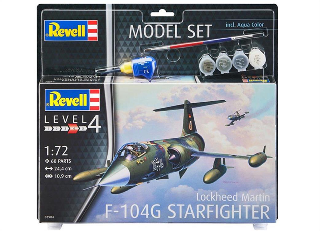 Revell 1/72 63904 F-104G Starfighter Model Set