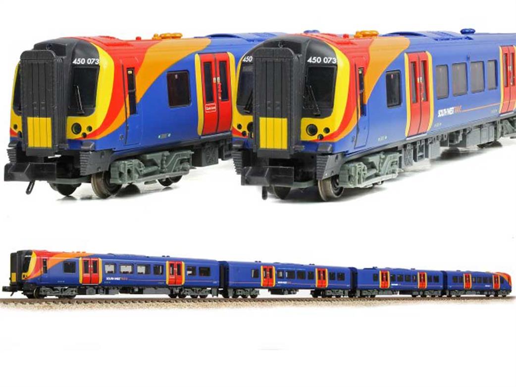 Class 450 4-Car EMU 450073 South West Trains