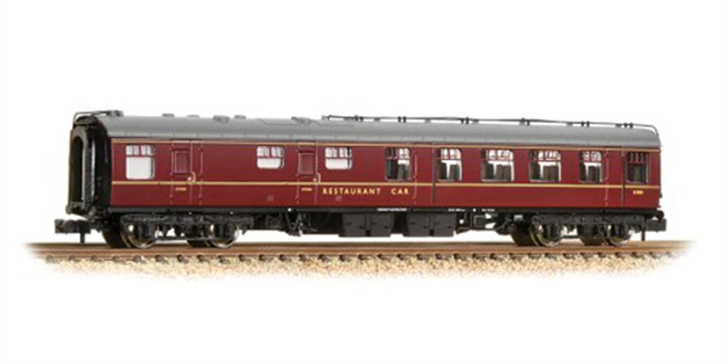 Graham Farish N 374-121A BR Mk.1 Restaurant Car Maroon