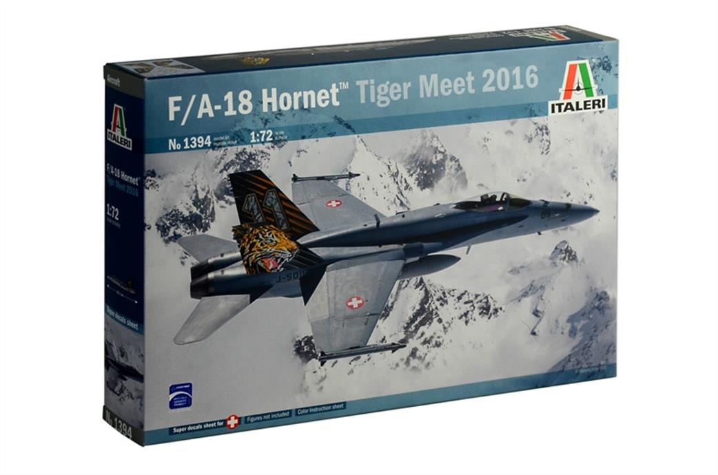 Italeri 1/72 1394 F/A-18 Hornet Tiger Meet 2016 Aircraft Kit
