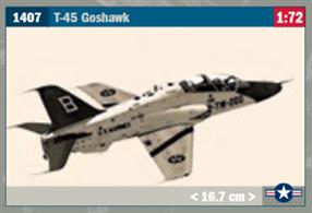 Italeri 1407 1/72 Scale T-45 Goshawk Aircraft KitGlue and paints are required to assemble and complete the model (not included)Price to be advised