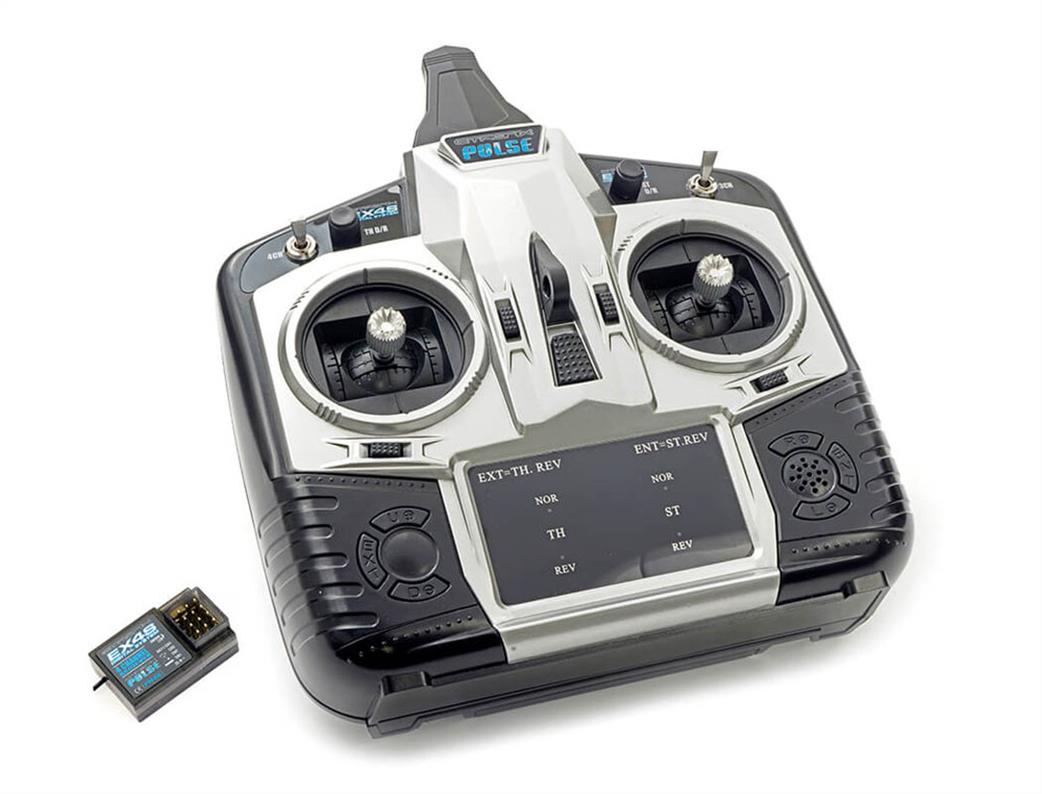 Etronix  ET1109 Pulse EX4S 4ch 2.4ghz Stick Surface Radio Set