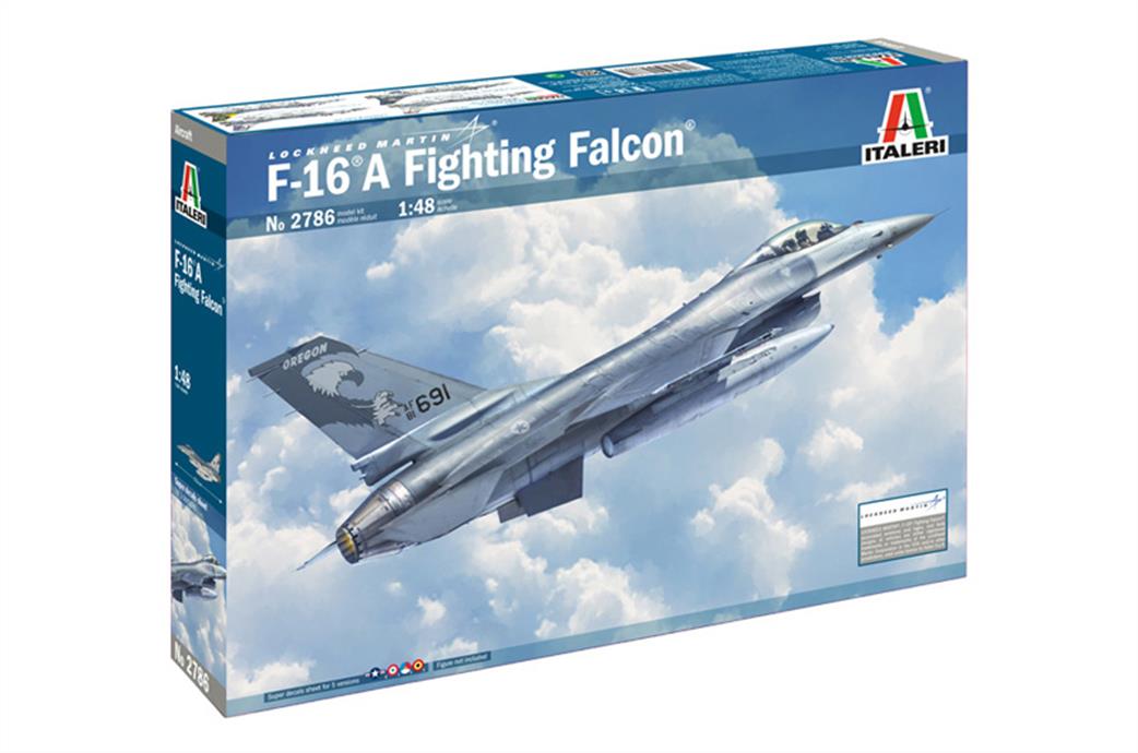 Italeri 1/48 2786 F-16A Fighting Falcon Aircraft Kit