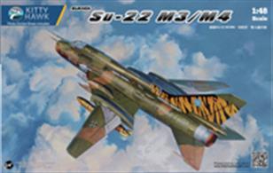 Kitty Hawk KH80146 1/48 Scale SU-22 Su-17m3/m4 Fighter F Jet Aircraft&nbsp;