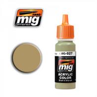 MIG Productions 027 F9 German Sand Beige RAL 8031High quality acrylic paint. Desert colour modern German Army