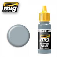 MIG Productions 059 Grey PaintHigh quality acrylic paint. Modern Russian camouflage colour also suitable for ships and sci-fi models